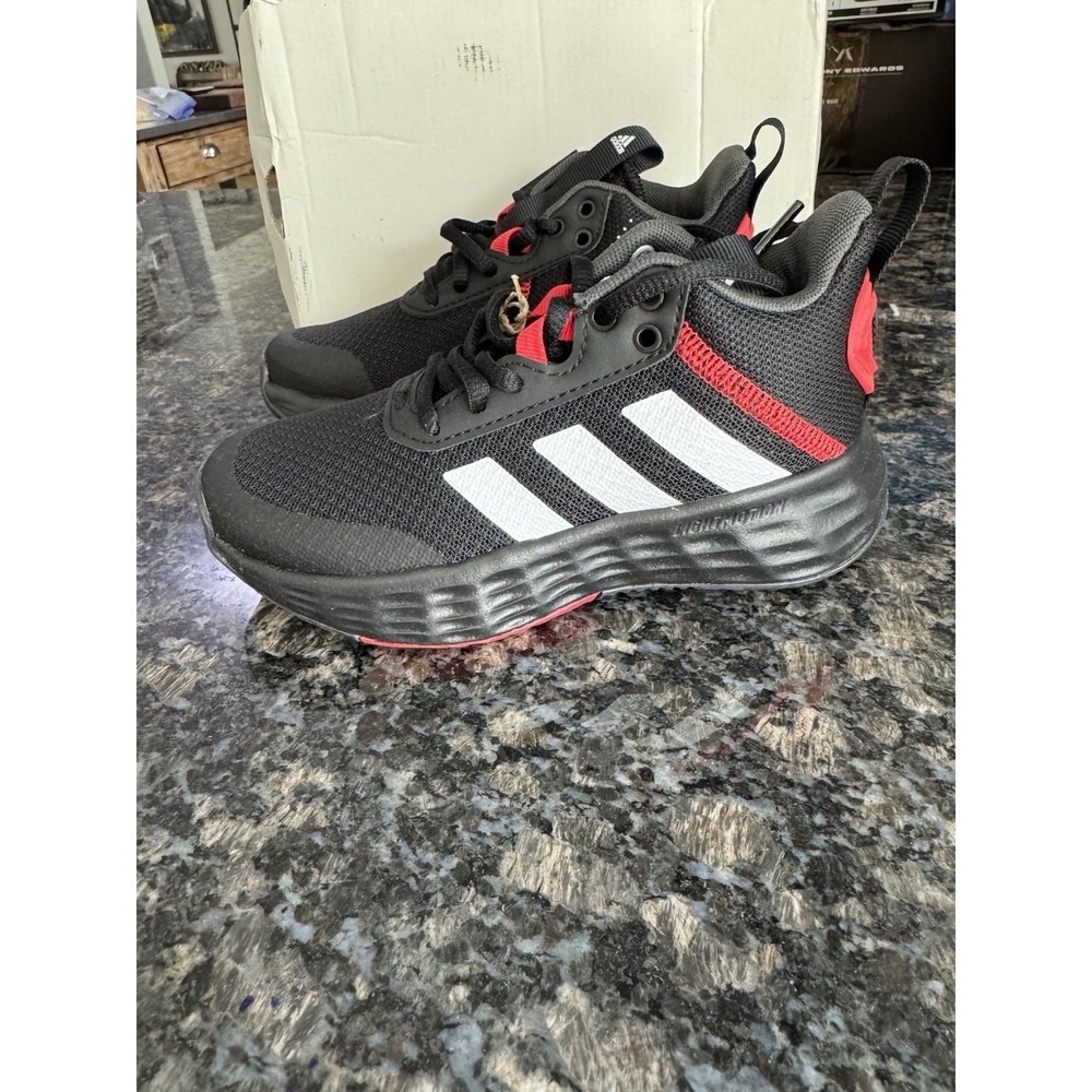 adidas Own The‎ Game 2.0 Low Black Vivid Red - IF2693 Size 11k Shoes